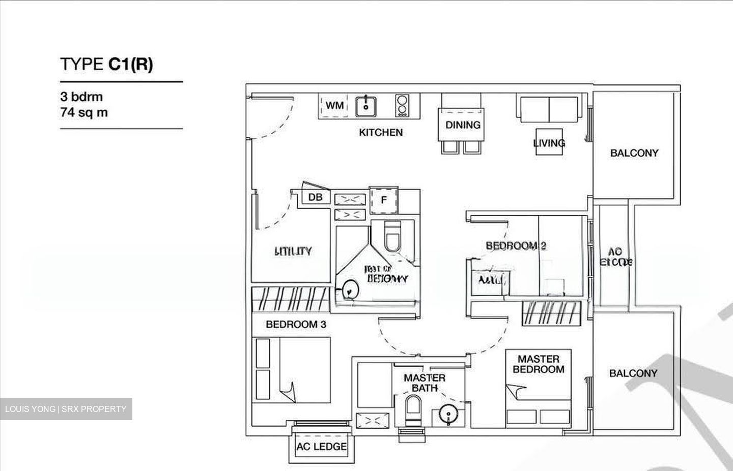 Floraville (D28), Apartment #609207711
